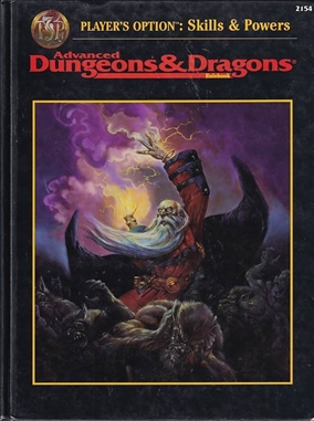 Advanced Dungeons & Dragons 2nd Edition Revised - Players Option Skills & Powers (B Grade) (Genbrug)